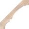 Ekena Millwork 3 1/2"W x 42"D x 42"H Balboa Smooth Knee Brace, Douglas Fir BRC04X42X42BOA00SDF - alternate 3